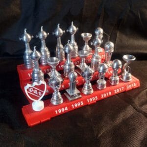 Set completo copas Independiente