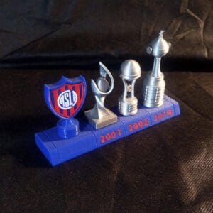 Set copas internacionales San Lorenzo
