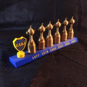 Set copas Libertadores Boca