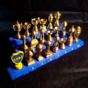 Set completo copas Boca
