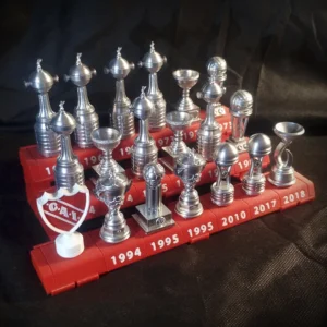 Set completo copas Independiente