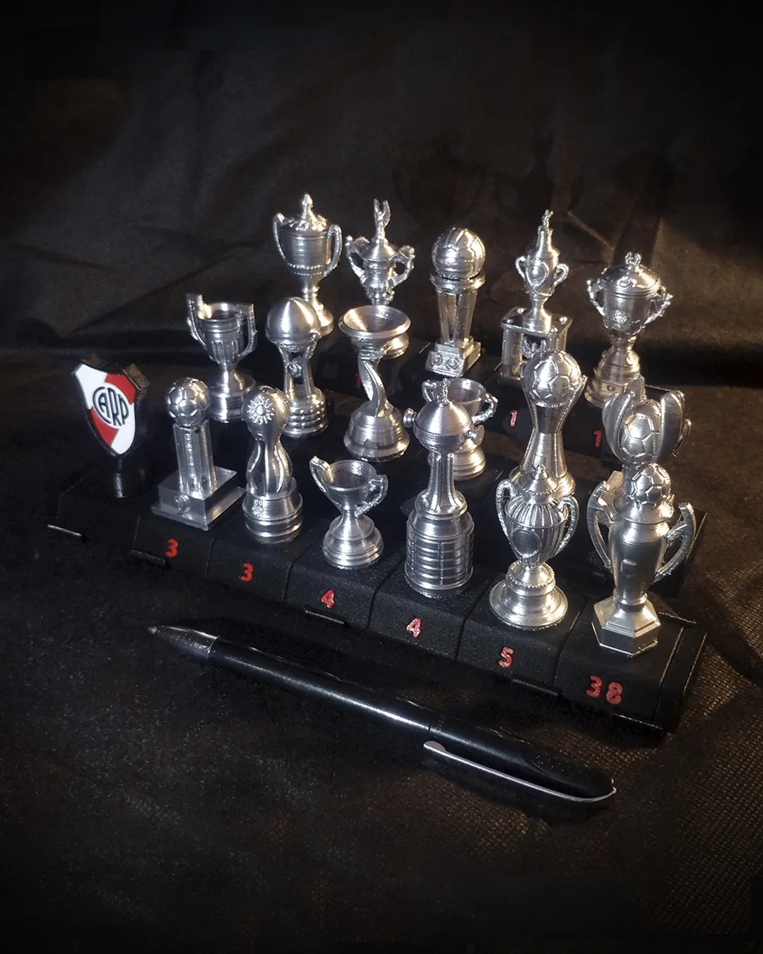 Set completo copas River - Imagen 2