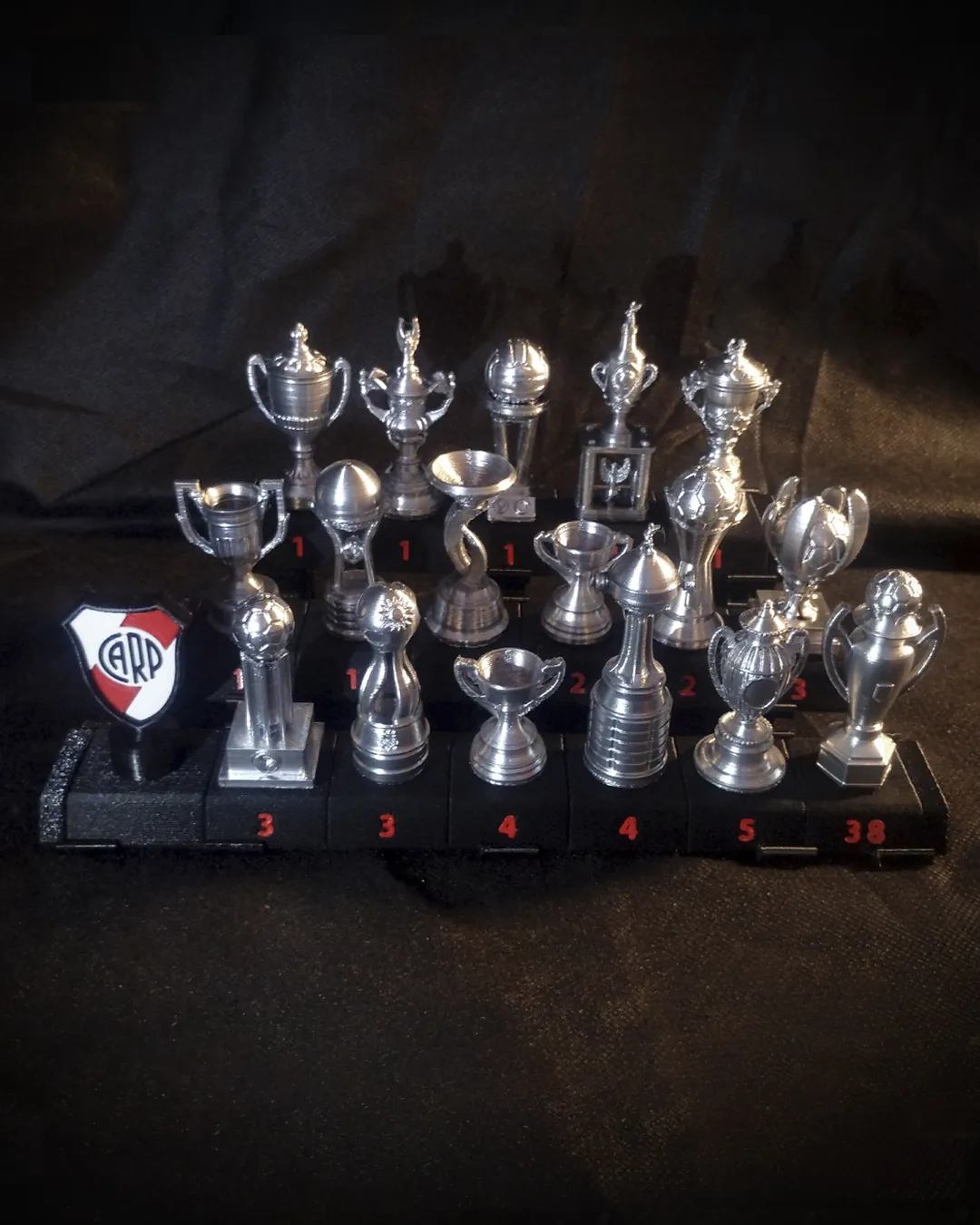 Set completo copas River - Imagen 3