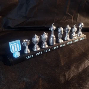 Set copas internacionales Racing