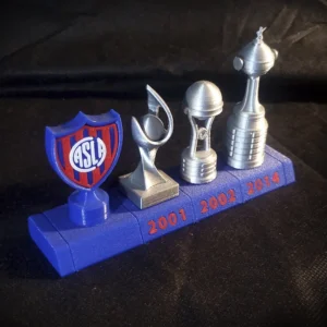 Set copas internacionales San Lorenzo
