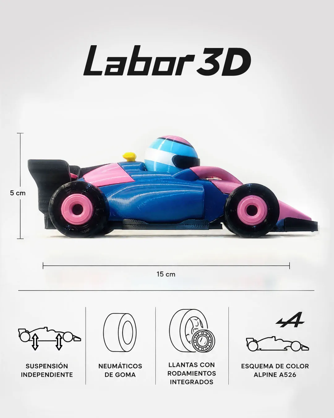 Art Toy Monoplaza F1 2026 - Imagen 4